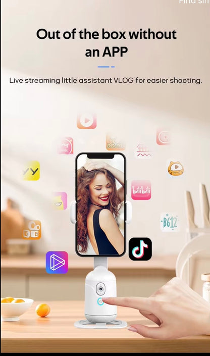 ModernPlug VisionTrack AI 360 Smart Phone Holder