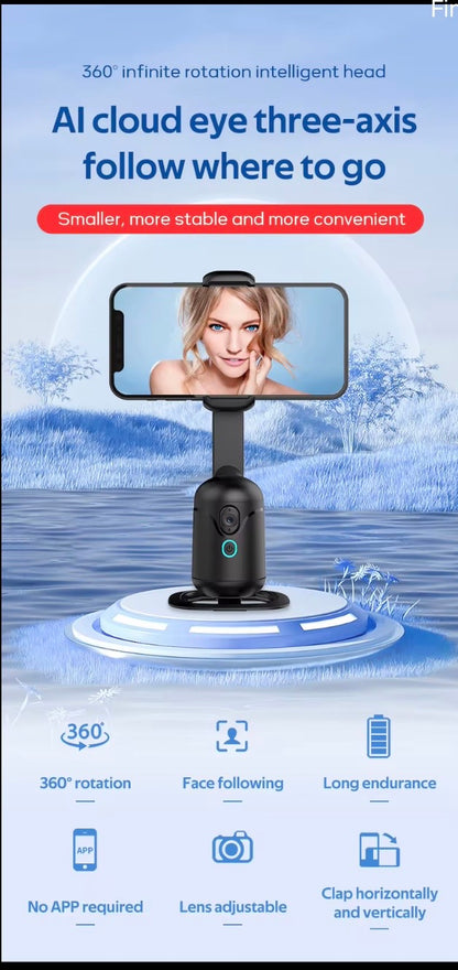 ModernPlug VisionTrack AI 360 Smart Phone Holder