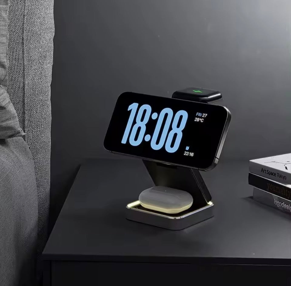 Power Fold 3IN1 Magnetic Wireless Charging Station