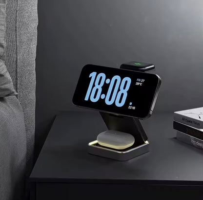 Power Fold 3IN1 Magnetic Wireless Charging Station