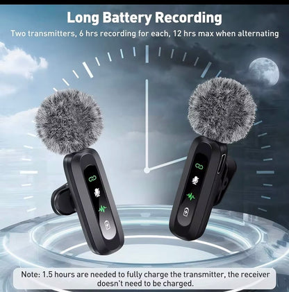 ModernPlug ClearCast 3-IN-1 Wireless Microphone Kit