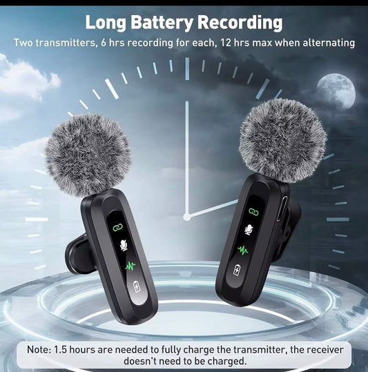 ModernPlug ClearCast 3-IN-1 Wireless Microphone Kit