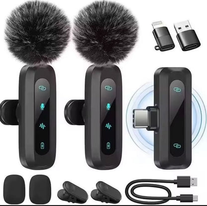 ModernPlug ClearCast 3-IN-1 Wireless Microphone Kit