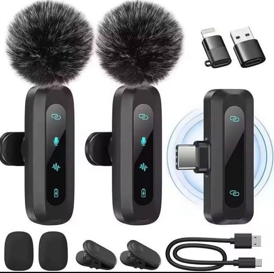 ModernPlug ClearCast 3-IN-1 Wireless Microphone Kit