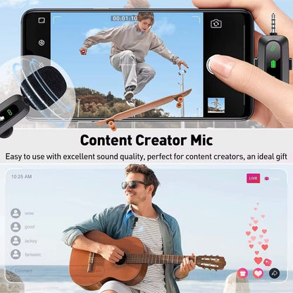 ModernPlug ClearCast 3-IN-1 Wireless Microphone Kit
